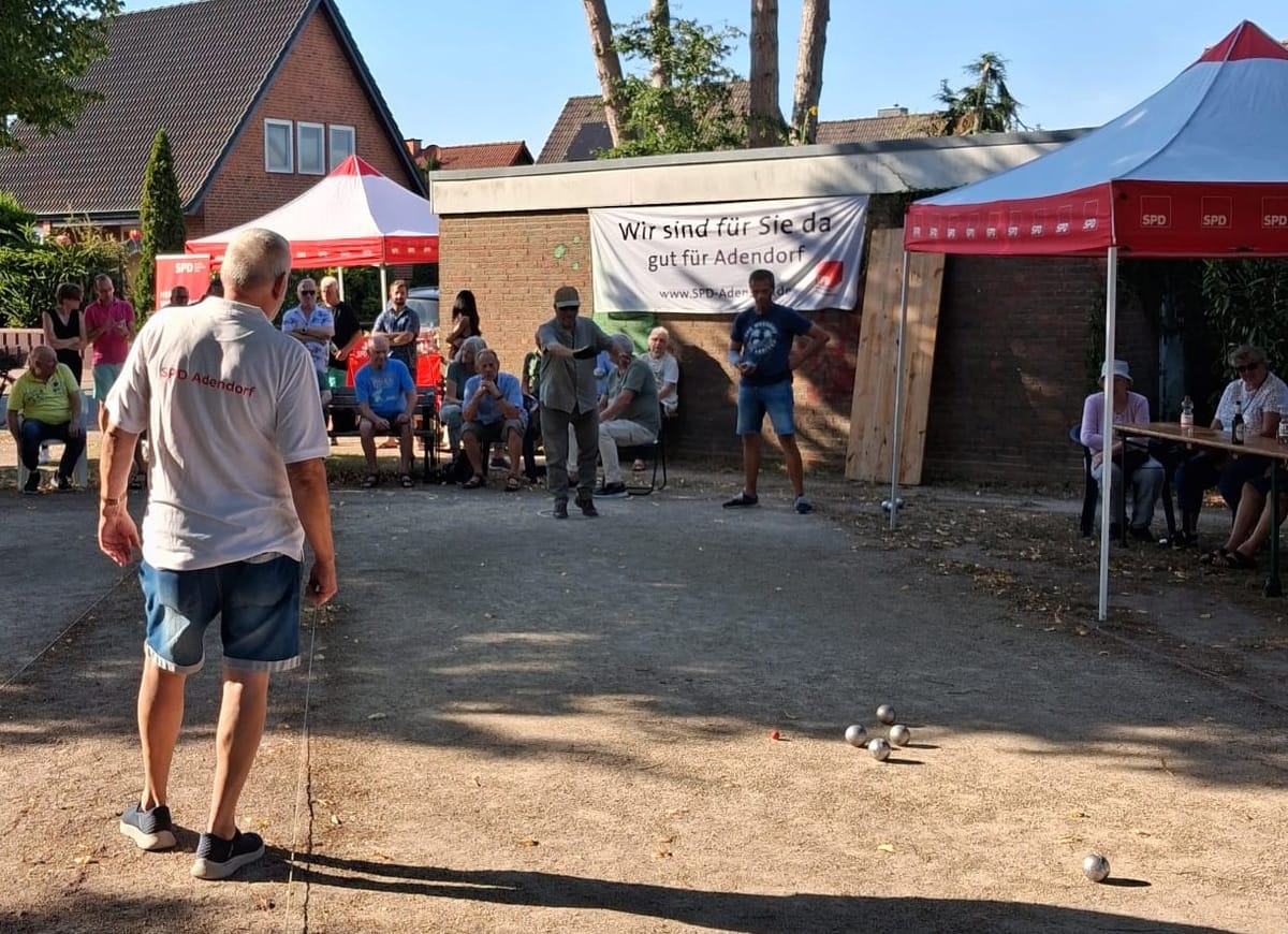 Sommerboule der SPD 2026 – Geselligkeit, Spaß und gute Begegnungen