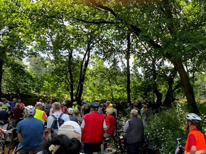 Ein toller Sonntag auf der Info-Radtour