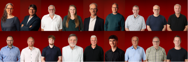 Die SPD Kandidaten für den Gemeinderat Adendorf